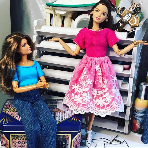 SOLD Custom Barbie Fashion Spring/Summer 8-Piece Set - Picture 9 of 9